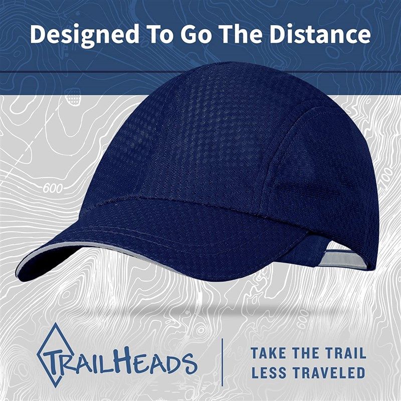 TrailHeads Race Day Performance Running Hat | The Lightweight, Quick Dry,  Sport Cap for Men