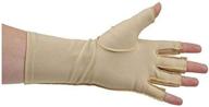 🧤 comfortable economical over-the-wrist edema glove (left hand, large) - open finger design for gentle compression логотип