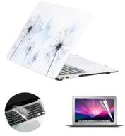 se7enline compatible with macbook pro retina 13 inch case 2012-2016 plastic hard carrying case for mac pro 13-inch retina model a1502/a1425 with keyboard cover skin laptop accessories logo