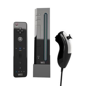 img 2 attached to 🎮 Nintendo Wii Console Black: A Sleek and Powerful Gaming Experience
