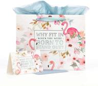 born stand medium gift tissue logo