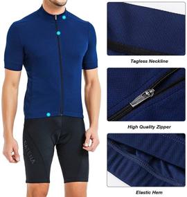 img 1 attached to CATENA Moisture Wicking Men's Cycling and Running Clothing