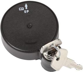 img 2 attached to 🔒 ACDelco GM Original Equipment GT376 Fuel Tank Filler Locking Cap - Secure Your Fuel with Black Cap