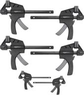 amazonbasics 6 piece trigger clamp set логотип