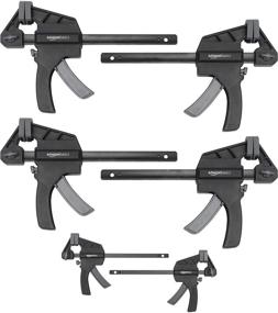 img 4 attached to AmazonBasics 6 Piece Trigger Clamp Set