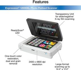 img 1 attached to Epson Expression 12000XL-PH Flatbed Scanner - Unparalleled High Definition Scanning Superiority
