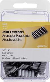 img 1 attached to 🔧 Hillman Group 122706 Fastener 100 Pack: The Ultimate Solution for All Your Fixing Needs