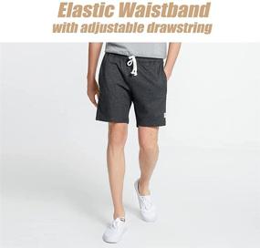 img 3 attached to 🩳 Maamgic Charcoal Men's Sleep & Lounge Shorts: Ultimate Comfort for Workouts and Relaxation