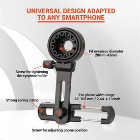 img 2 attached to LAKWAR Telescope Photo Adapters Photography