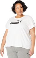 👕 puma women's essentials tee: the ultimate wardrobe must-have! logo