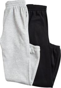 img 1 attached to Real Love Girls Sweatpants Joggers Sports & Fitness