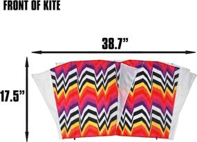 img 3 attached to X Kites SkyFoil Frameless Zigzag Inches