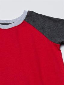 img 2 attached to Boys' Clothing Tops, Tees & Shirts: French Toast Sleeve Colorblock Raglan