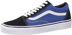 img 4 attached to Navy Vans Old Skool Trainers