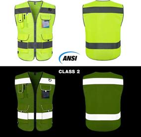 img 3 attached to TCCFCCT Visibility Safety Reflective Standards Occupational Health & Safety Products and Personal Protective Equipment