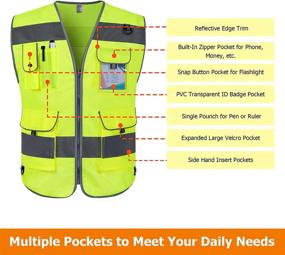 img 2 attached to TCCFCCT Visibility Safety Reflective Standards Occupational Health & Safety Products and Personal Protective Equipment