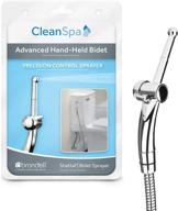 brondell cleanspa advanced bidet attachment - ergonomic handheld toilet sprayer with precision pressure control logo