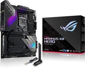 img 4 attached to 🎮 ROG Maximus XIII Hero (WiFi 6E) Z590 LGA 1200 ATX Gaming Motherboard: PCIe 4.0, 14+2 Power Stages, DDR4 5333+, Dual 2.5Gb LAN, Thunderbolt 4, 4X M.2/NVMe SSD, Aura RGB