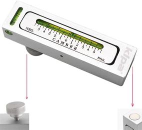 img 4 attached to 🔧 Регулируемый магнитный измерительный инструмент Kipa для ремонта шин грузовиков, автомобилей и домов на колесах - инструмент для определения углов наклона и схождения колес с новым сильным магнитным поглощением, оригинальным дизайном, практичным (квадратное крепление на конце)