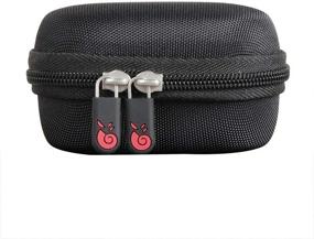 img 1 attached to Protective Hermitshell Travel Case for Skullcandy Sesh True Wireless Earbuds (Black)