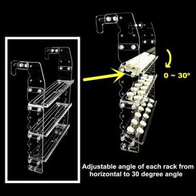 img 3 attached to 🐠 Reefing Art Large Vertical Frag Rack: Holds up to 84 Coral Frag Plugs for Secure and Organized Display