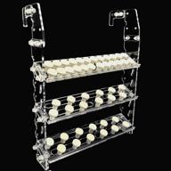 🐠 reefing art large vertical frag rack: holds up to 84 coral frag plugs for secure and organized display логотип