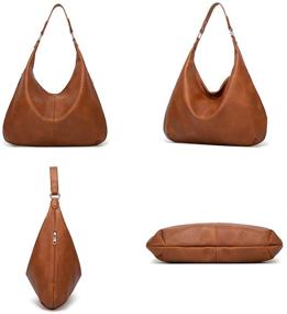 img 3 attached to Zokrintz Leather Shoulder Handbags Crossbody Women's Handbags & Wallets and Hobo Bags