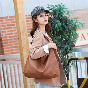 img 2 attached to Zokrintz Leather Shoulder Handbags Crossbody Women's Handbags & Wallets and Hobo Bags