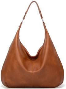 img 4 attached to Zokrintz Leather Shoulder Handbags Crossbody Women's Handbags & Wallets and Hobo Bags