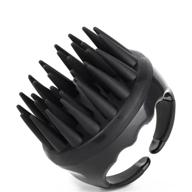 ultimate silicone scalp massager: hair shampoo brush, scalp exfoliator, and head massager in one! logo