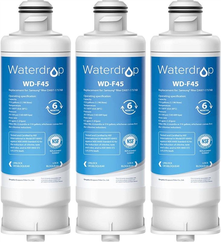 waterdrop da29 00020b 교체용 냉장고 da29 00020a 로고