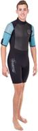 seavenger navigator 3mm shorty neoprene wetsuit logo