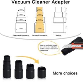 img 1 attached to Cleaner Attachment Bristles Replacement Adapter Vacuums & Floor Care for Vacuum Parts & Accessories