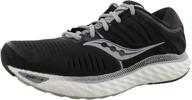 saucony hurricane 22 men's running shoes logo