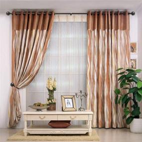img 2 attached to KAMANINA Decorative Curtain Holdbacks with Netted Texture Finials, Antique Bronze - Set of 2 Packs