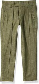 img 3 attached to 👖 Isaac Mizrahi Chambray Linen Pants - Boys' Clothing and Pants