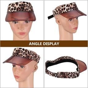 img 1 attached to KESYOO Leopard Adjustable Baseball Outdoor Sports & Fitness for Team Sports