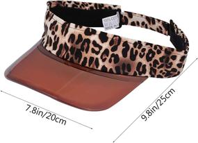 img 3 attached to KESYOO Leopard Adjustable Baseball Outdoor Sports & Fitness for Team Sports