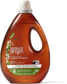 img 4 attached to 🍊 Natural Botanical Laundry Detergent with Orange Blossom & Citrus: 54 oz, 72 Loads