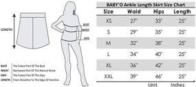 img 1 attached to BabyO Womens Figure Hugging Stretch Women's Clothing