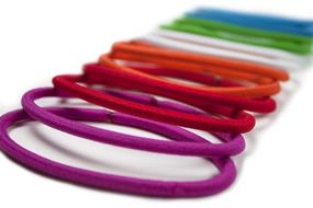 img 3 attached to Scunci No Damage Thick Hair Elastics, 24-Count - Effortless Beauty for SEO