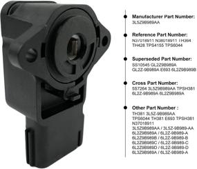 img 2 attached to Датчик положения дроссельной заслонки 3L5Z9B989AA Navigator