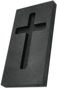 img 4 attached to 🔥OTLWORK Cross Graphite Casting Ingot Mold для очистки металлов, старого золота и серебра.