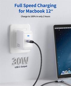 img 3 attached to 🔌 Fast Charging 30W USB C Charger for Samsung Galaxy S21, JSAUX PD 3.0 USB-C Wall Charger Adapter Compatible with Samsung Galaxy S21 Ultra/S21+/S21/S20/Note 20, iPhone 12, iPad Pro, MacBook Air, and More