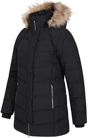 img 1 attached to Mountain Warehouse Isla Womens Jacket Women's Clothing and Coats, Jackets & Vests