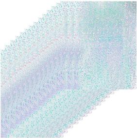 img 4 attached to Transparent Holographic Permanent Stickers Adhesive