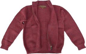 img 4 attached to Alpaca Basics Handmade Sweater Marled Boys' Clothing at Sweaters