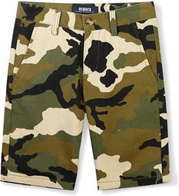 img 4 attached to 👔 Phorecys Boys' Shorts: Premium Little Uniforms for 15Y Boys' Clothing