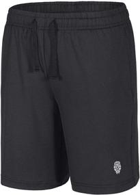 img 4 attached to PIQIDIG Athletic Shorts Active Pocket Boys' Clothing ~ Active