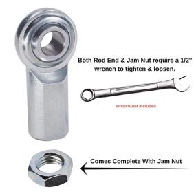 img 1 attached to 💰 Cost-Effective Rod End Solutions: High-Quality Power Transmission Products and Bearings